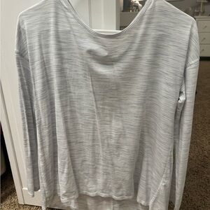 Lululemon Athletica Gray Long Sleeve